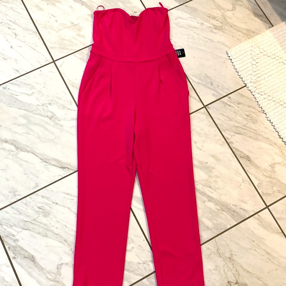 Express Jumpsuit NWT - hot pink - sz. 4